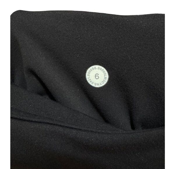 Lululemon Hi-Rise Leggings 27" Size 6 Black - Picture 6 of 6